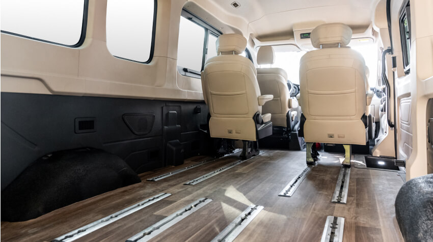 Spacious and accessible